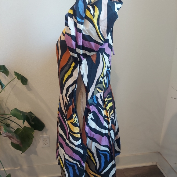 Who What Wear size L colorful dress - Picture 10 of 12
